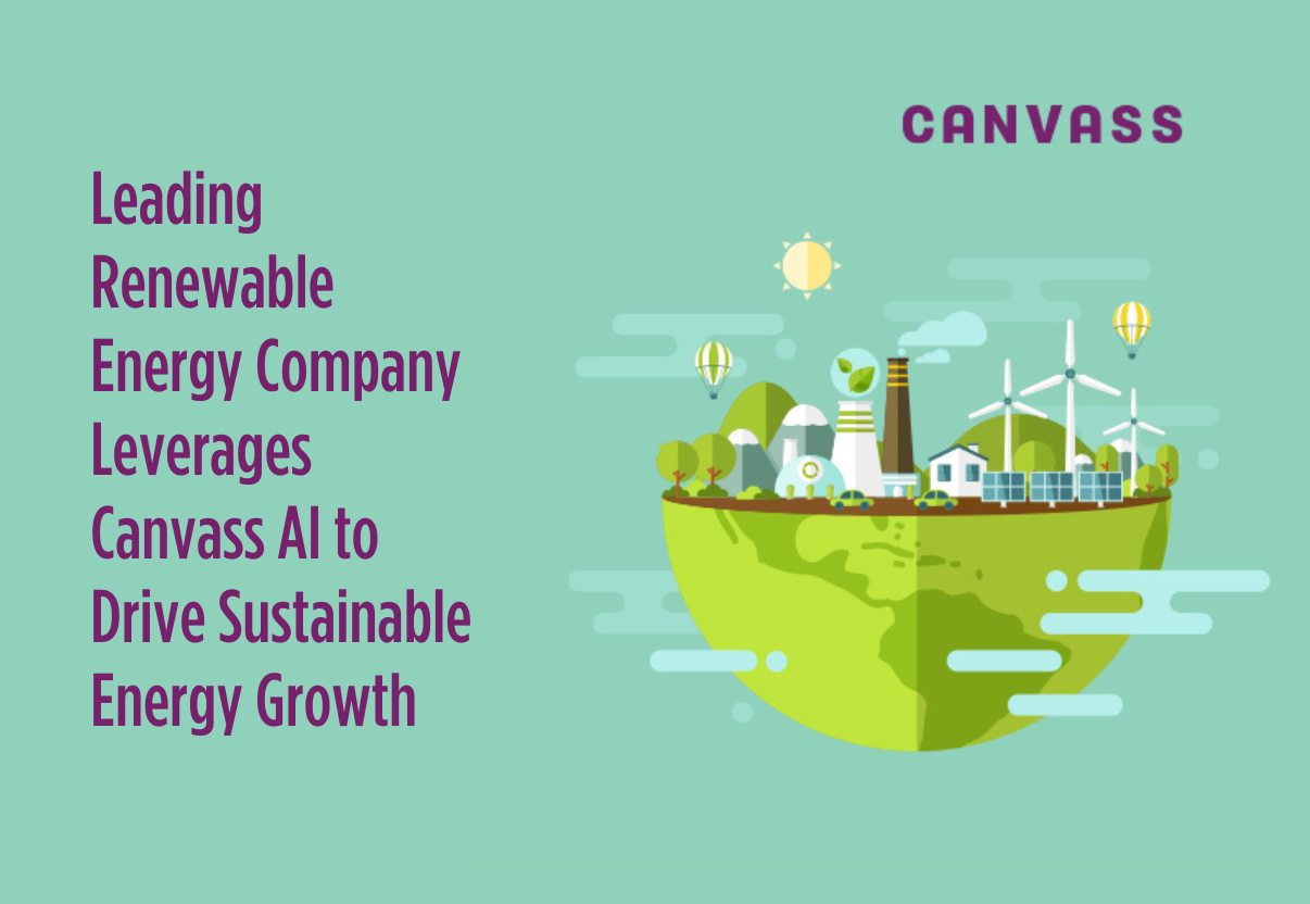 Leading Renewable Energy Company Leverages Canvass AI to Drive Sustainable Energy Growth